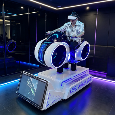 Ενήλικες VR Ride Νέα άφιξη Μηχανοκίνητη οδήγηση Οδηγία αυτοκινήτου προσομοιωτής τιμής Εικονική πραγματικότητα θεματικό πάρκο VR προσομοιωτής μοτοσικλέτας
