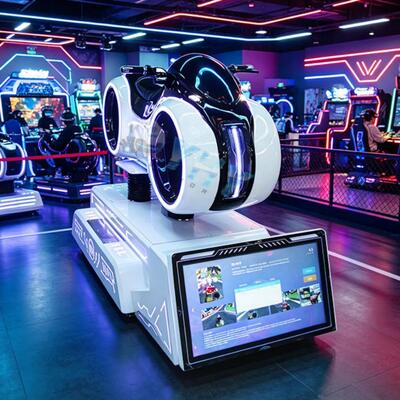 Amusement Park Motor Racing Rides Simulator VR Motorcycle Driving Simulator Racing Gaming Machine