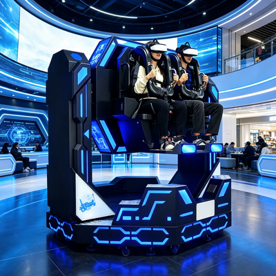 Διαδραστικός 2 Παίκτες 1080 VR 360 Motion Ride Simulator για Εμπορικά θεματικά πάρκα VR