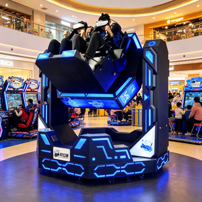 Διαδραστικός 2 Παίκτες 1080 VR 360 Motion Ride Simulator για Εμπορικά θεματικά πάρκα VR