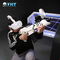 VR μάχης 9d διαλογικός πυροβολισμού παιχνιδιών προσομοιωτής κινήσεων πλατφορμών VR διαστημικός