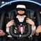 προσομοιωτής Arcade 360 κινηματογράφων εικονικής πραγματικότητας θεματικών πάρκων 9D 10kw VR περιστροφή