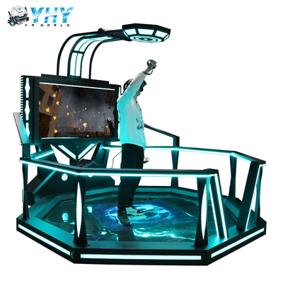 9d Vr θεματικό πάρκο στέκεται πλατφόρμα 360 όραμα προσομοιωτή πυροβολισμού 3,0m χώρο