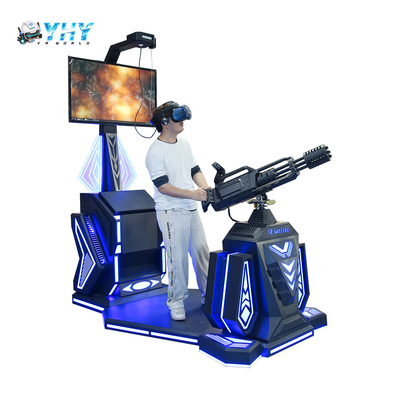 YHY VR Προσομοίωση Gatling Gun Εικονικής Πραγματικότητας Μηχανή Παιχνιδιού Σκοποβολής Arcade