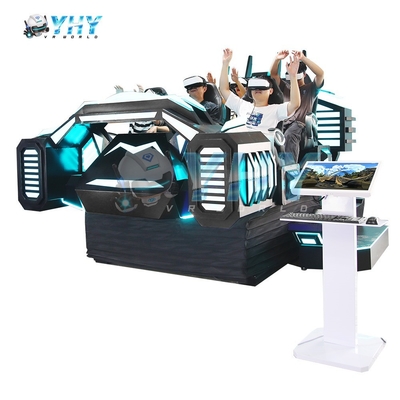 9D Vr Cinema Δυναμική Καρέκλα Εικονικής Πραγματικότητας Θέατρο Παίζοντας Ταινία για 6 Θέσεις σε Εμπορικό Κέντρο