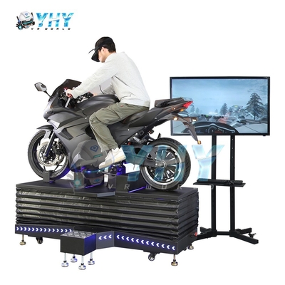 Εσωτερικό Ψυχαγωγικό Πάρκο VR Racing Προσομοιωτής Μοτοσυκλέτας Προς Πώληση