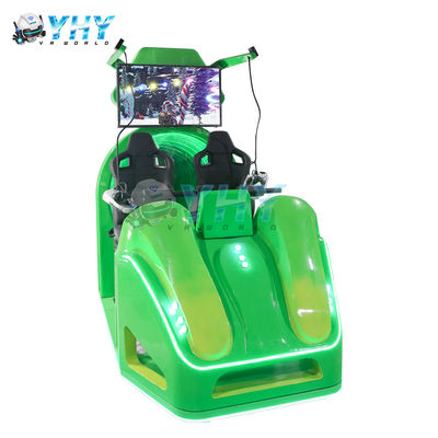 VR Πάρκο 2-Θέσεων 9D VR Σινεμά Εσωτερικού Χώρου Εικονικής Πραγματικότητας Με Διαδραστικά Παιχνίδια