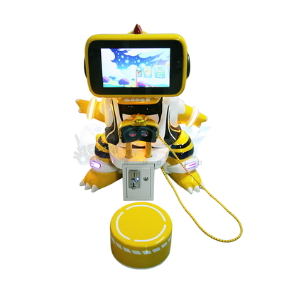 Kids Dinosaur VR Arcade Machine Game Coin Λειτουργεί με 1 παίκτη Προσομοιωτής εικονικής πραγματικότητας για τη ζώνη παιχνιδιού Μέσης Ανατολής