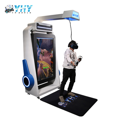 1 μόνος VR HTC προσομοιωτής παιχνιδιών παικτών για τη λεωφόρο αγορών