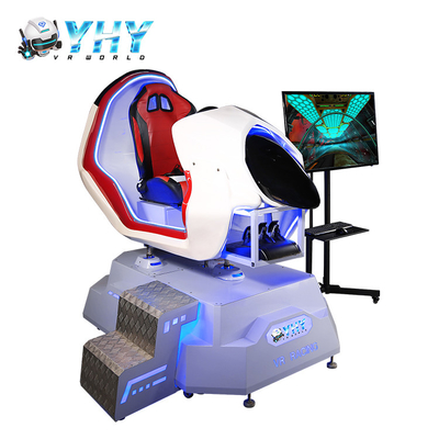 Αγωνιστικό αυτοκίνητο προσομοιωτών 2.5KW 3 DOF 9D VR παιχνιδιών VR Arcade για το πάρκο νερού